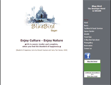 Tablet Screenshot of bluebirdhotelbagan.com